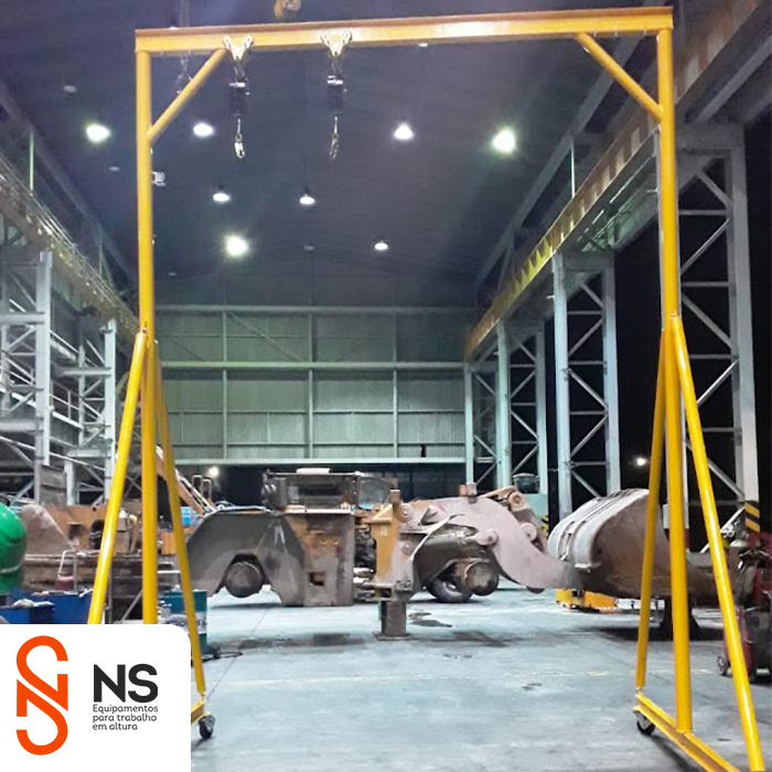 Carro Trole para Linhas de Produção Industrial