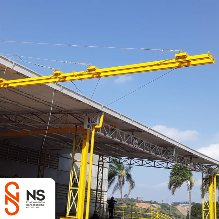 Manutenção de Trole Automático para Linha de Vida